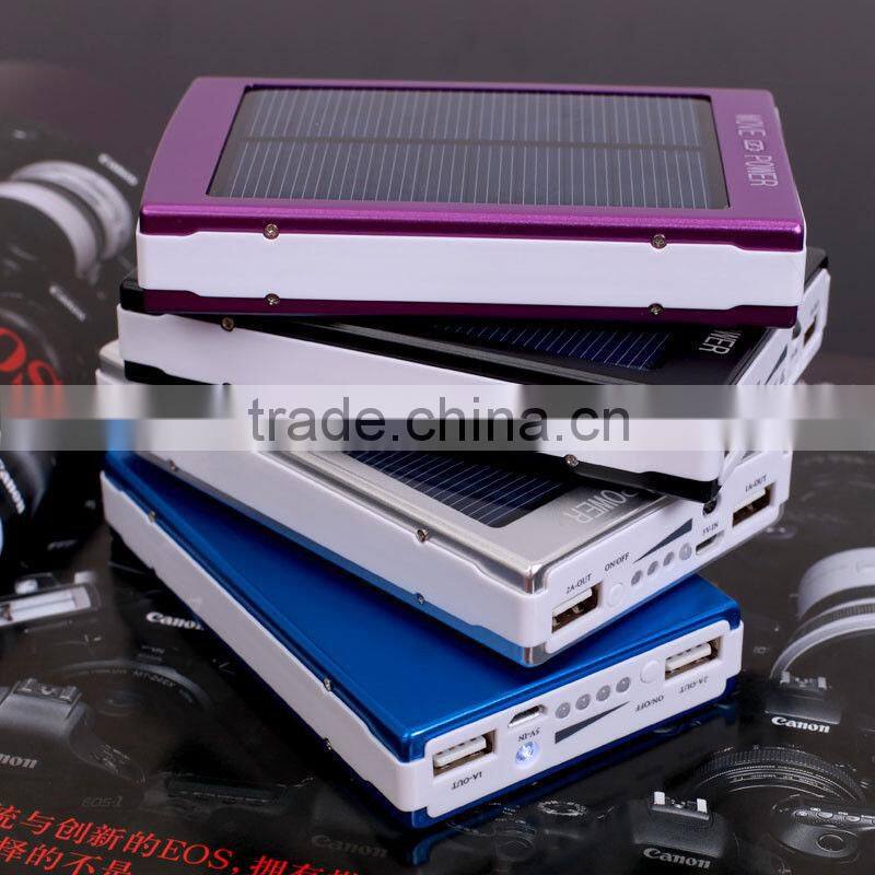 Wholesale Hot New Products 30000mAh solar charger Full Capacity Factory Price Waterproof Solar Power Bank