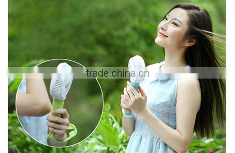 Factory wholesale universal portable operated handheld mini fan power bank