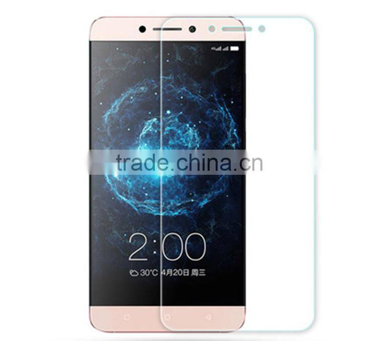 Hardness 9H 2.5D round angle mobile phone screen protector for Letv Le Max2