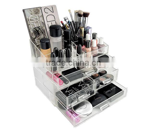 acrylic makeup organizer & cosmetic organizer