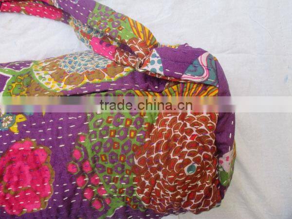 new chirtmas gift in discount price Latest 2015 handmade big size kantha yoga bag