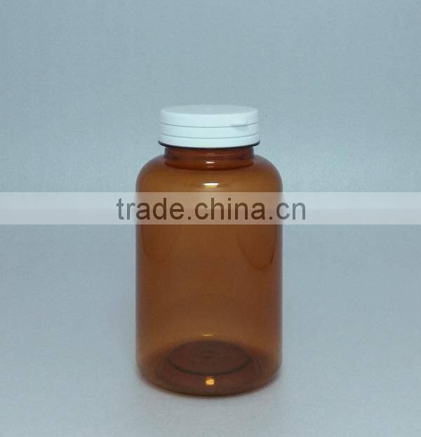 pet plastic bottle 200ml pill bottle flip top cap