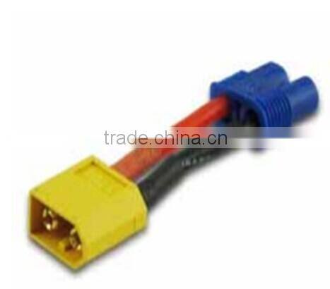 XT60 plug connector adapter to Tamiya / Traxxas / EC3 / T plug