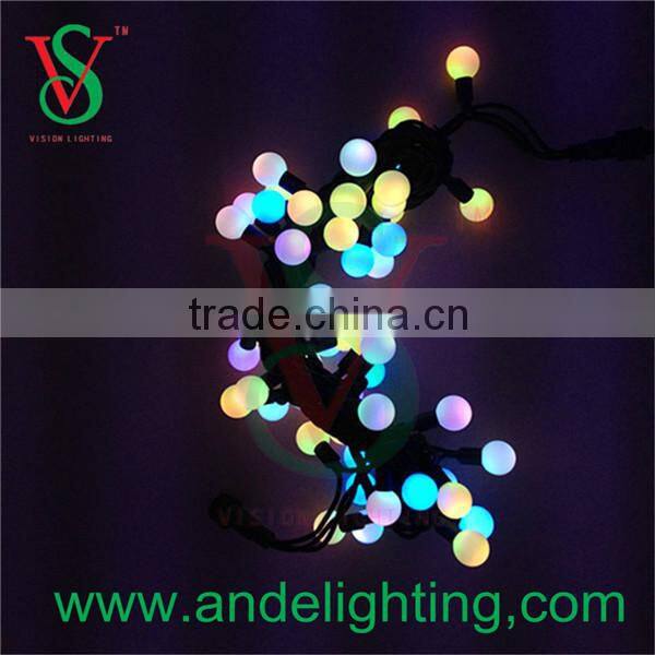 23mm outdoor waterproof round ball Christmas LED string light