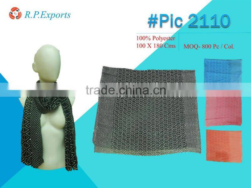 NEW fancy 100% printed polyester scarfs