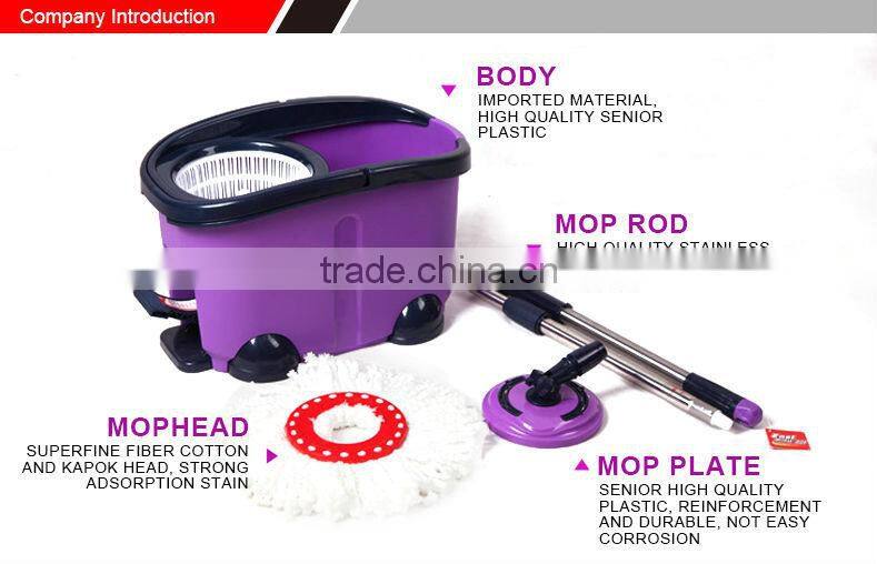 purple double device 360 mop spin, spin go mop