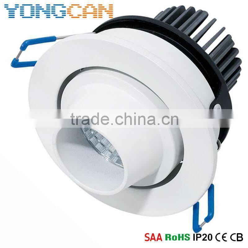 LED COB aluminum downlight spotlight 5w&7w downlight
