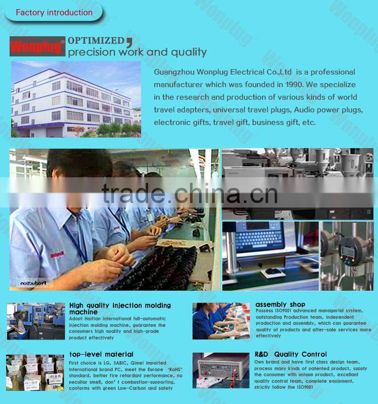 Portable CE & Rohs Travel Adapter Norway