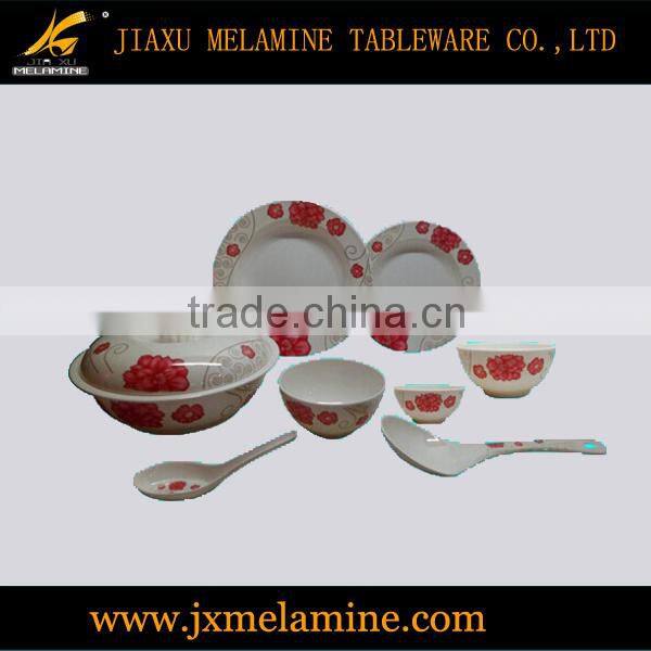 38 pcs melamine ware serving set