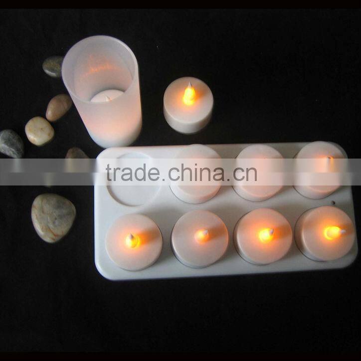 8pcs Rechargeable LED Candle holder