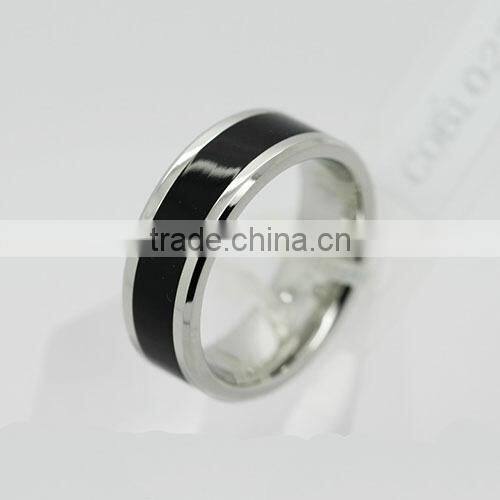 Fashion Cobalt Rings with wood grain