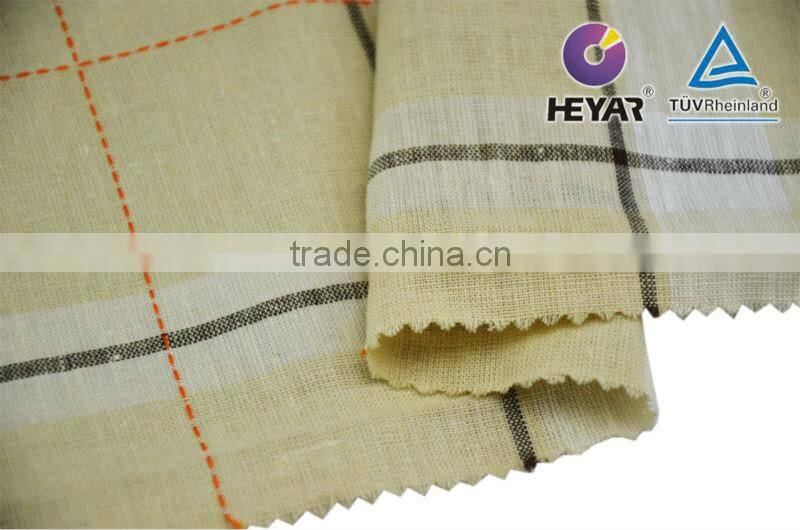 New Design Organic Linen Fabric Wholesale