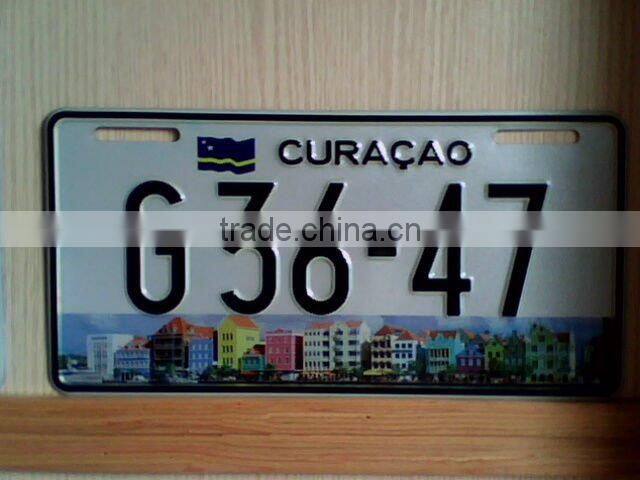 License Plate with high security
