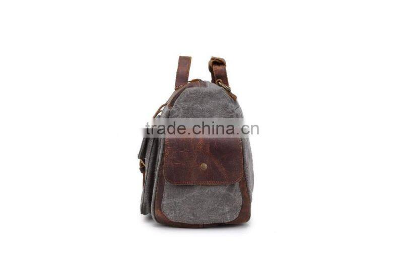 Hot Sell Vintage Canvas Weekend Duffle Bag for Travel (YX-Z108)