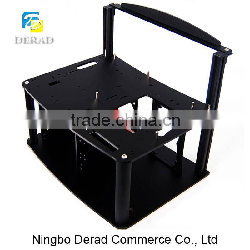 PC-D003N PMMA Personalized OpeningTransparent Acrylic PC Computer Cases Computer Chassis