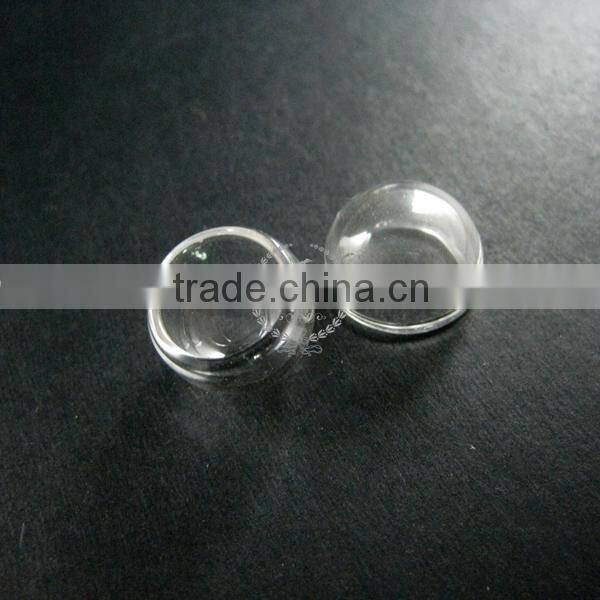 15mm diameter 10mm height transparent glass dome cover DIY settings supplies findings 3070056