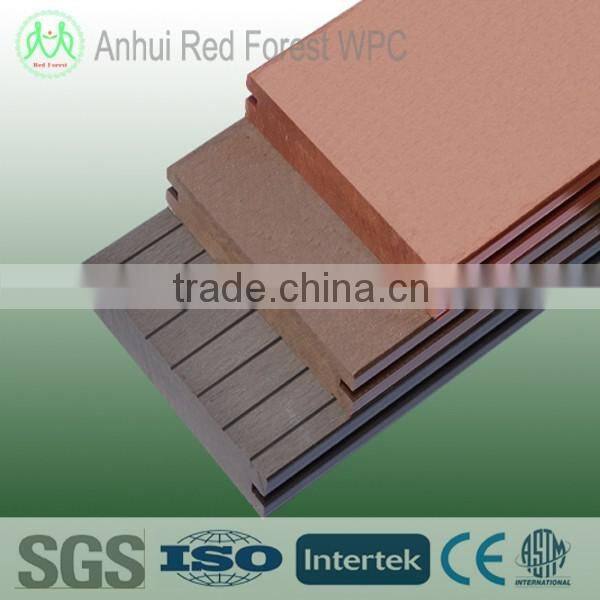 Eco friendly bamboo plastic composite wpc deck