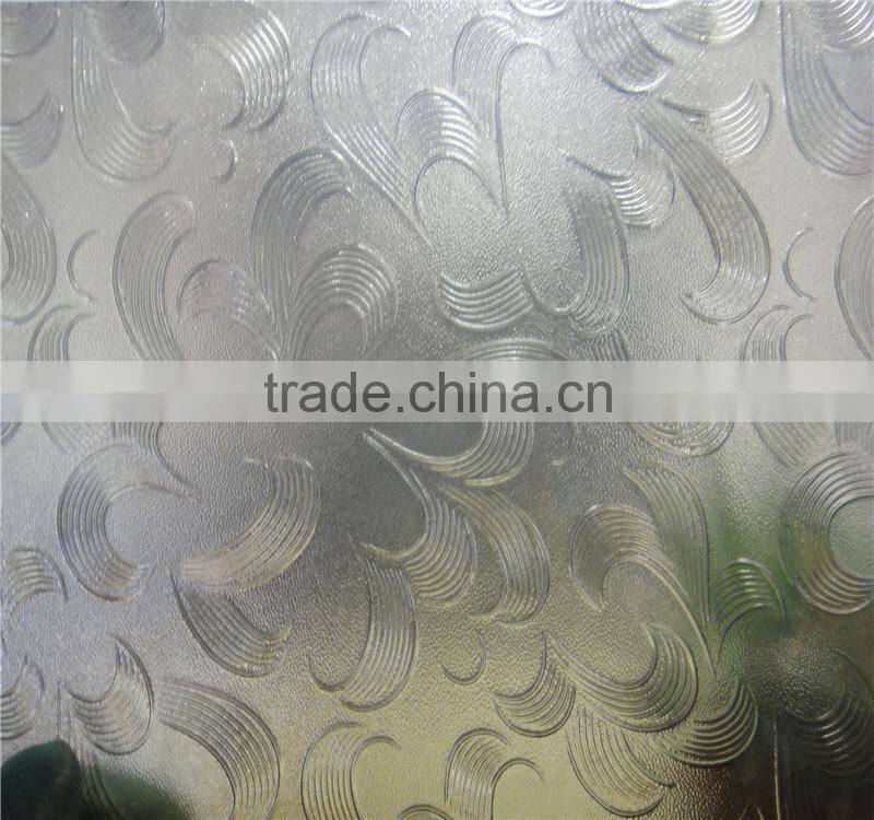 3mm 3.5mm 4mm 5mm 6mm bronze mayflower pattern glass