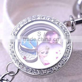 chain bracelet lockets for lady