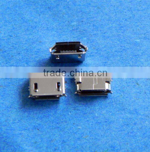 5 pin mini female usb connector tin-plated