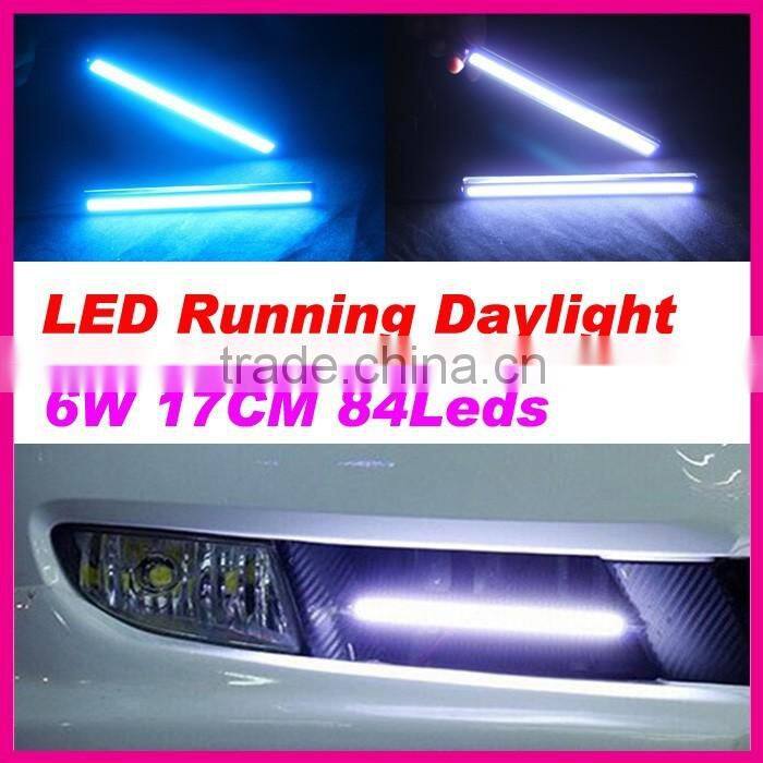 cob car drl high power car led tuning light 17cm 84chips