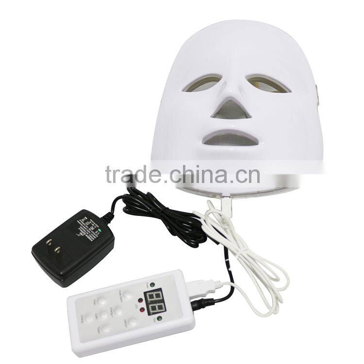 best three color pdt led light acne mask/acne treatment light therapy machine