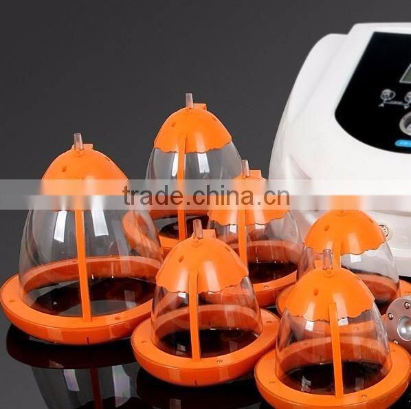Breast care breast enlargement pump vacuum pump suction cup nipple sucking & photon vibration massager machine