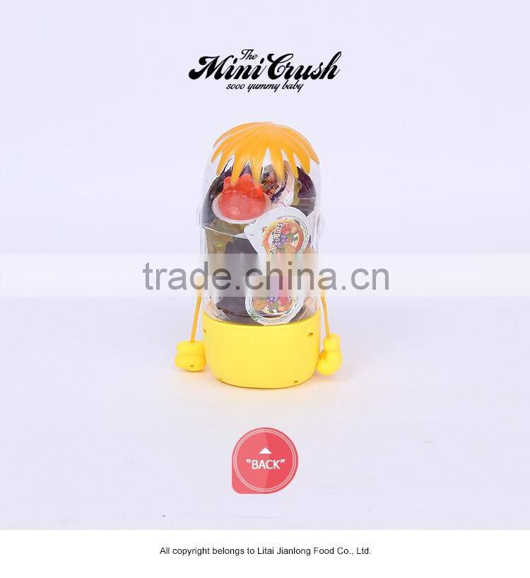 Mini crush brand factory online shopping Assorted Fruit Shaped jelly candy
