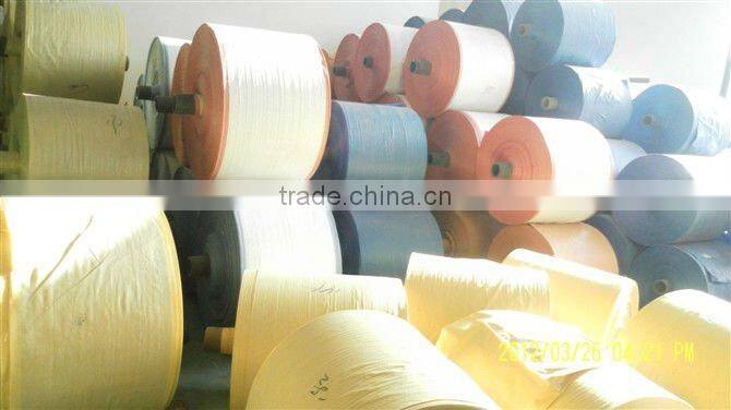 High quality and mixed colour PP Woven Fabric