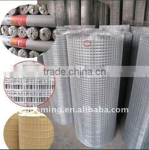 electroplate galvanized welded wire mesh factory