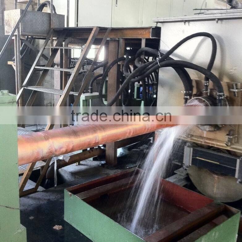 copper brass bronze horizontal continuous casting machine for rod or tube