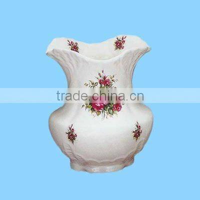 ceramic round italian art vases