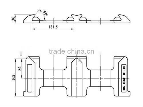 Container fastener double Dovetail plates