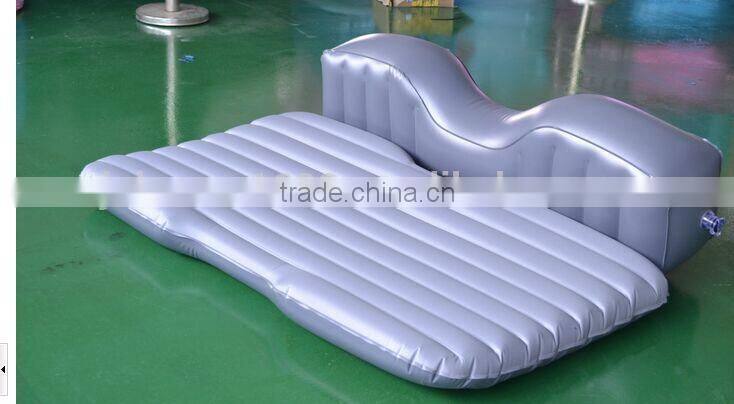 Hot sale inflatable car air mattress high quality PVC relax inflatable air mattress