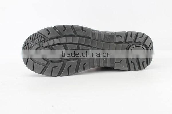 Rubber Steel Toe and steel Plate Safety Shoes