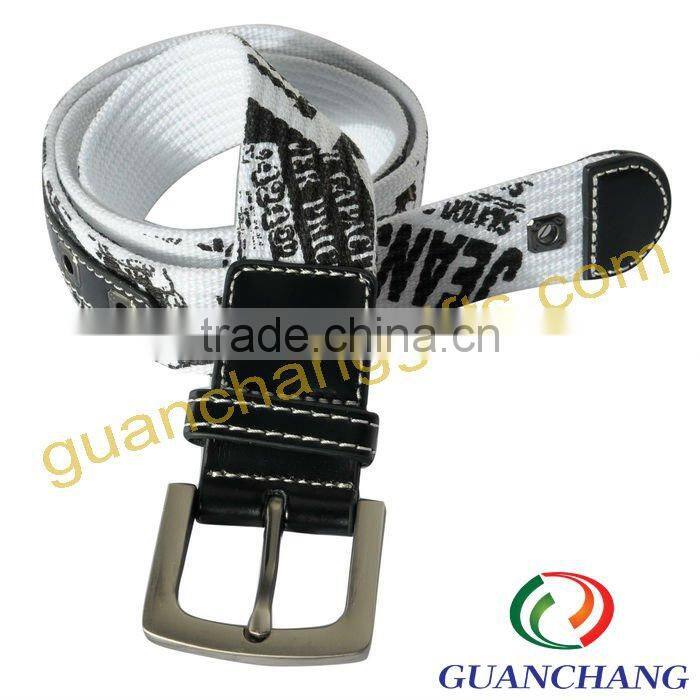 New products on China market fashion customized braid belt for man or women