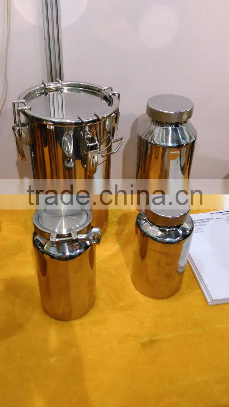 1L 2L 3L 5L stainless steel pharmacy pot bucket tank