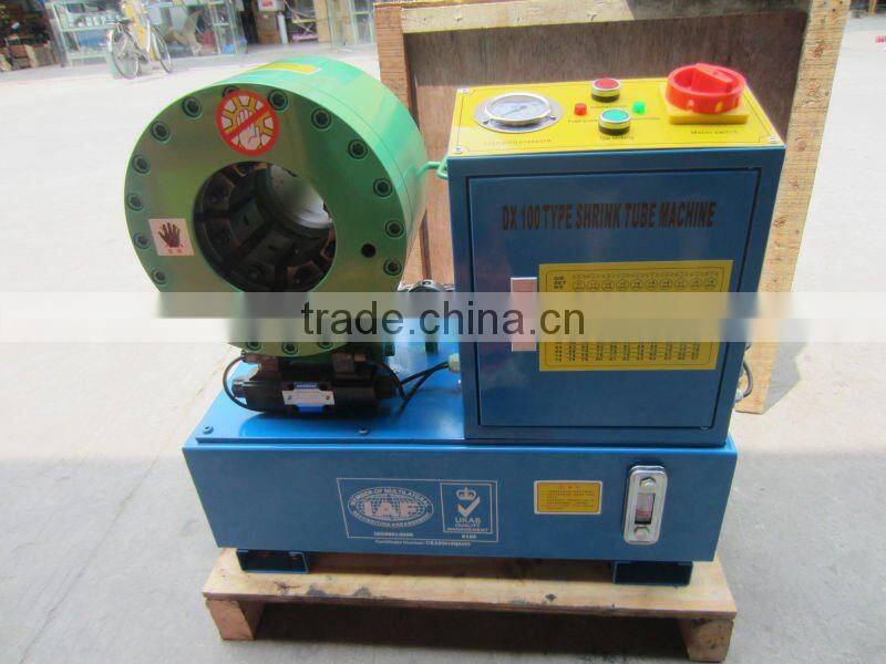 Excavator parts DX100 hydraulic hose crimping machine