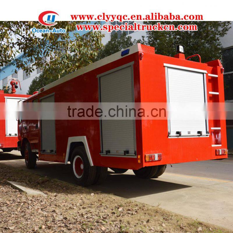Dongfeng new 4000 liters airport fire truck 4cbm water tank fire truck for sale