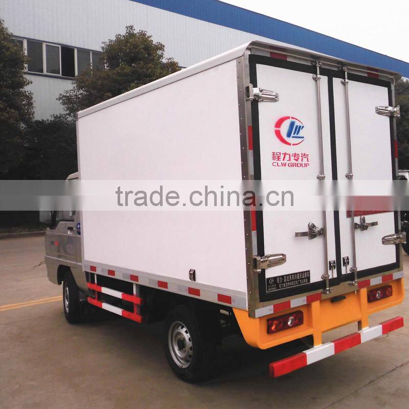 Foton refrigerator freezer truck 4X2 refrigerated van truck for sale