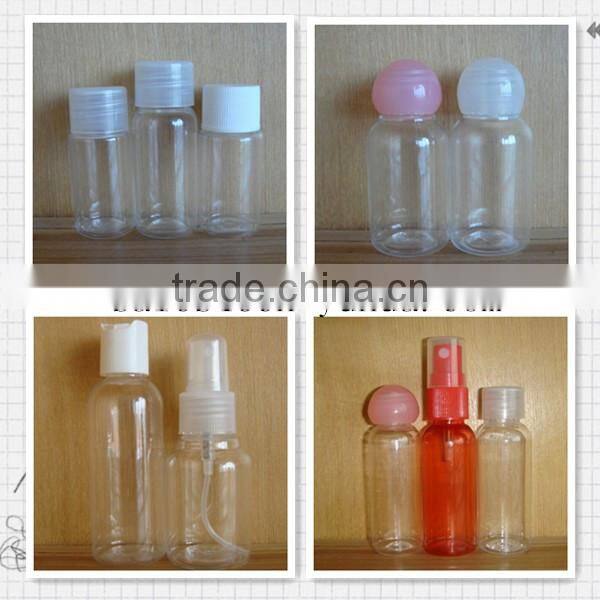 500ml transparent pet plastic square bottles,plastic lotion bottlles,plastic PET bottle with pump