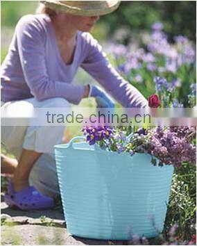 Large capacity plastic bucket, Multi-purpose storage barrel < SG1600>