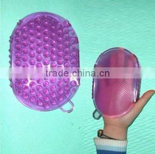 two sided silicone bath ball bathing glove creative bathing massager tools