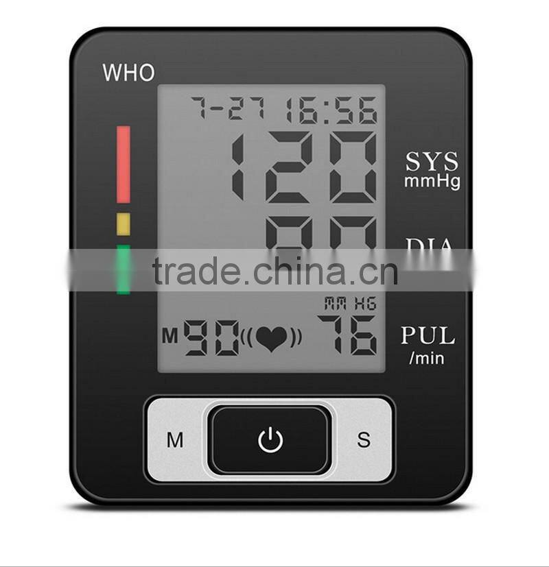 2017 Sphygmomanometer pulsometros Health care blood pressure monitor for heart blood