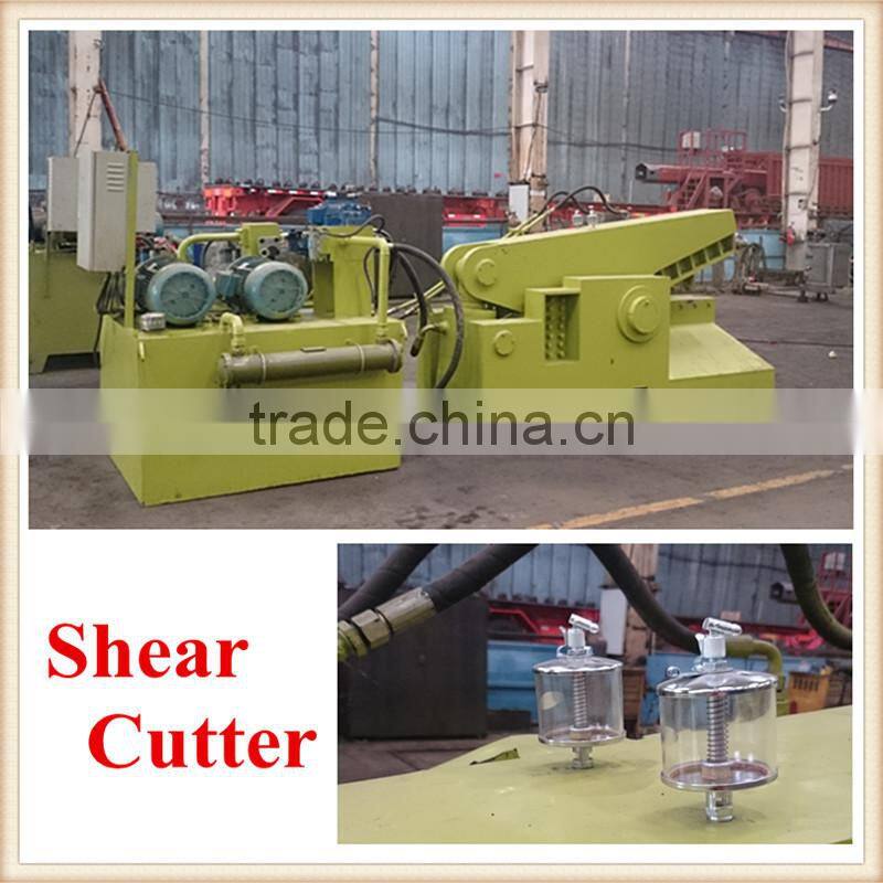Hydraulic Cutting Metal Scrap Aluminum Crocodile Shear Machine