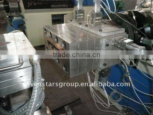 WPC deck making machine/WPC profile extrusion line