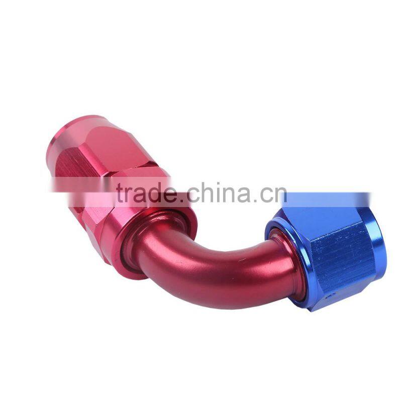 10AN AN10 10-AN 90 LIGHT RACING OIL/FUEL/GAS LINE HOSE END MALE FITTING ADAPTOR