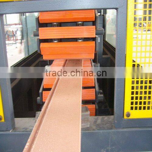 wood plastic extrusion line for window and door