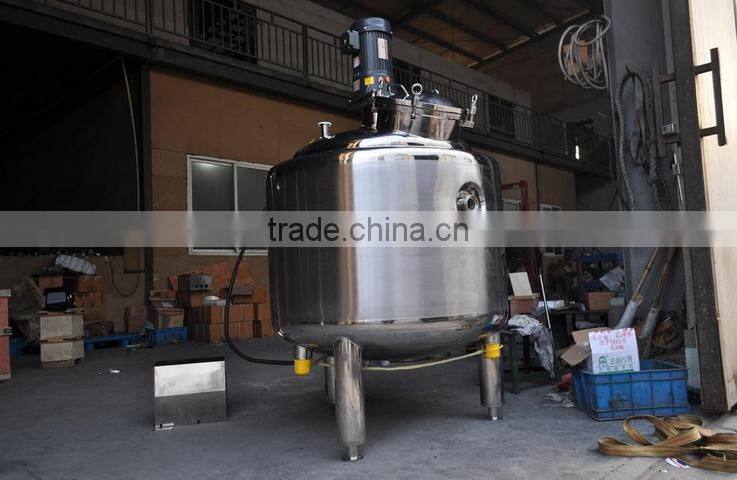 Stainless steel milk cooling tank yogurt fermantion tank