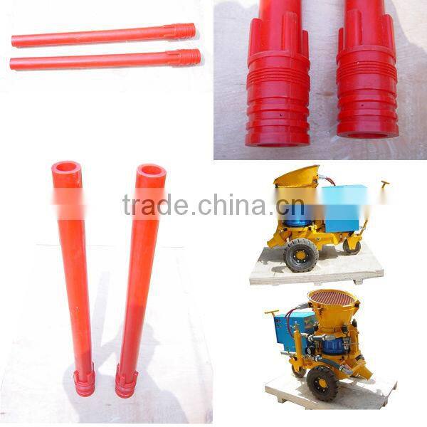 Shotcrete nozzle for shotcrete machine
